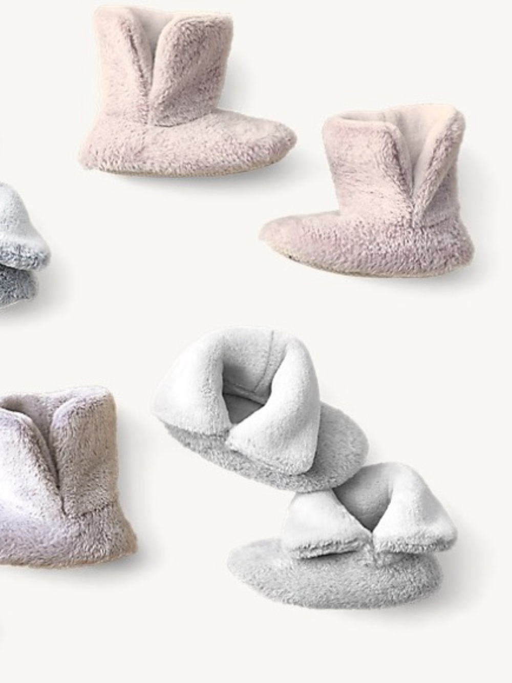 Restoration Hardware Gray Booties